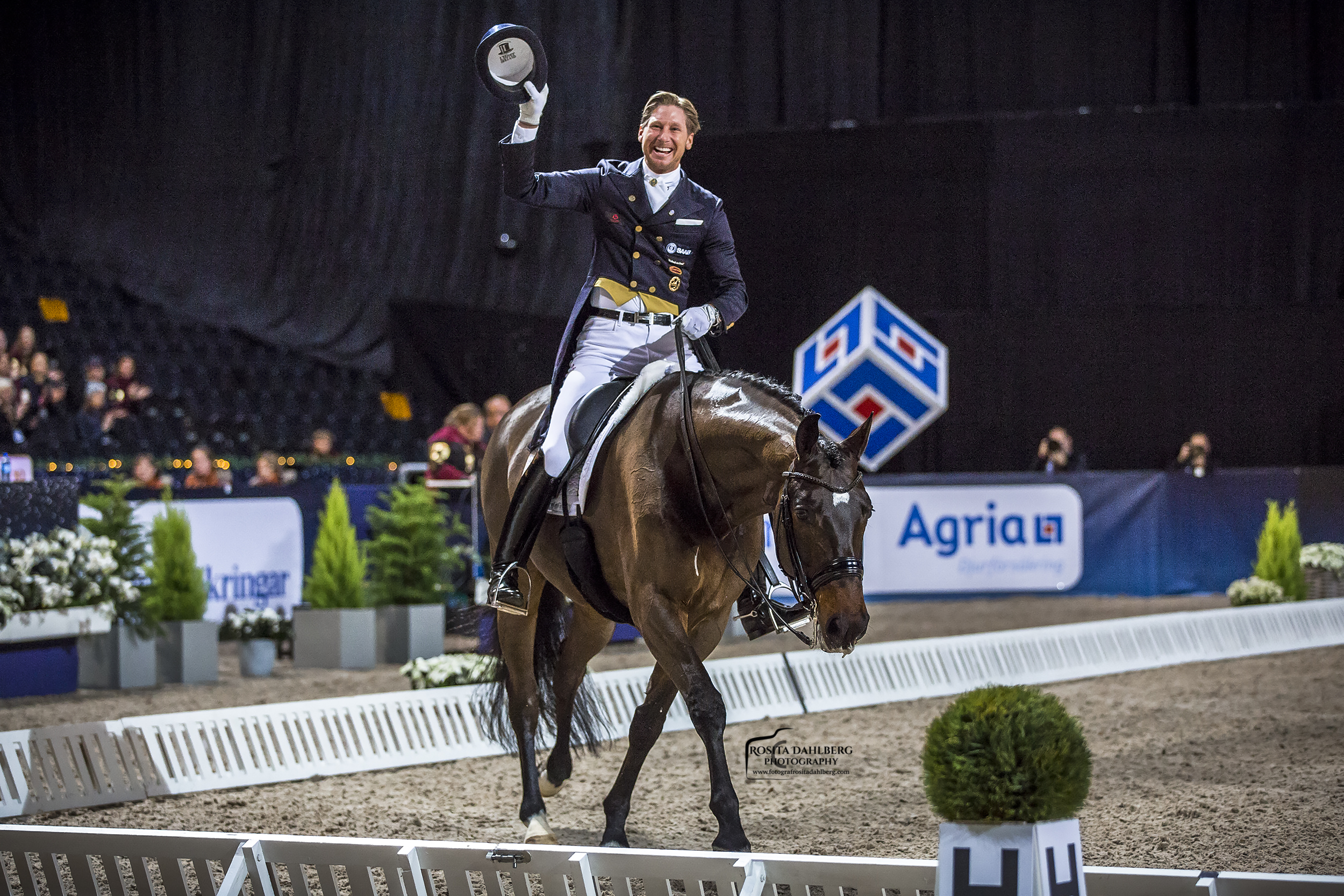Patrik Kittel organize dressage competition and sets new Swedish record in the same weekend